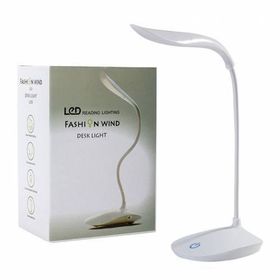 S-Link Sl-8720 Beyaz 14 Led Şarjlı Masa Lambası