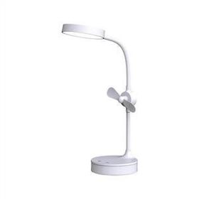 S-Link Sl-8740 Masa Üstü Ledli Fanlı - Aynalı Makyaj Ve Okuma Lambası