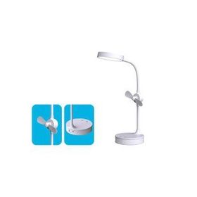 S-Link Sl-8740 Masa Üstü Ledli Fanlı - Aynalı Makyaj Ve Okuma Lambası