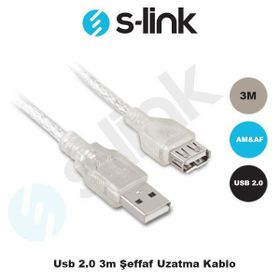 S-Link SL-AF2003 3 mt USB Kablo