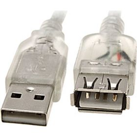 S-Link SL-AF2015 1.5 mt USB 2.0 Şeffaf Uzatma Kablosu