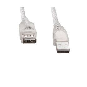 S-Link SL-AF2015 1.5 mt USB 2.0 Şeffaf Uzatma Kablosu