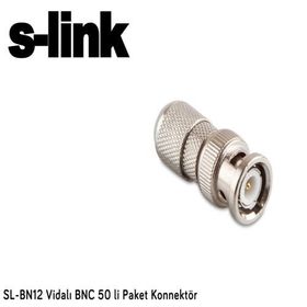 S-Link SL-BN12 50'li Paket Konnektör