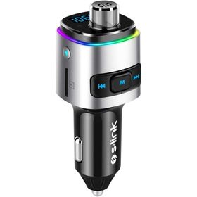 S-Link SL-BT225 Bluetooth V5.0 Çift Usb QC3.-03.6V-12V 3A Fm Transmitter
