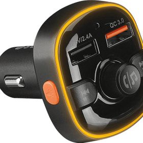 S-Link Sl - Bt240 Rgb Bluetooth V5.0 Led Ekran Tf Kartlı Çift Usb Qualcomm QC3.0 Hızlı Şarjlı Fm Transitter