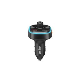 S-Link Sl - Bt240 Rgb Bluetooth V5.0 Led Ekran Tf Kartlı Çift Usb Qualcomm QC3.0 Hızlı Şarjlı Fm Transitter