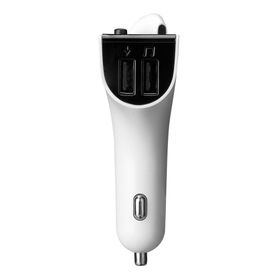 S-Link SL-BT245 Beyaz Tf+usb Fm Transmitter Ve Bluetooth Kulaklık