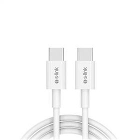S-Link SL-C122 Type C to Type C Quick Super Charge 1 mt 3A Data ve Şarj Kablosu