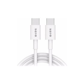 S-Link SL-C122 Type C to Type C Quick Super Charge 1 mt 3A Data ve Şarj Kablosu