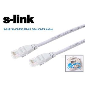 S-Link SL-CAT50-RJ45 Ağ Kablosu