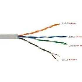 S-Link SL-CAT5E05BK 305 m 0.5 mm 24 AWG Full Bakır UTP Caste Kablo