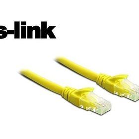 S-link SL-CAT6030YE 30 cm Sarı Utp CAT6 Kablo