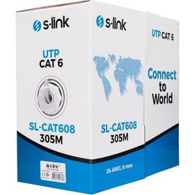 S-Link SL-CAT608 305 mt Gri UTP Cat6 Network Kablosu