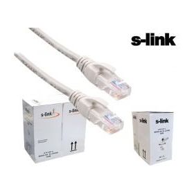 S-Link SL-Cat608 Gri Cat6 Utp Patch Kablo