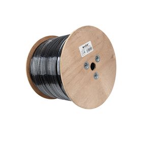 S-Link SL-CAT609 Gri-Siyah 305 m 23AWG 0.56 mm CCA Double Jack Cat6 Kablo