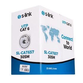 S-Link SL-CAT657 Gri 305 m 23AWG Utp CAT6 Kablo