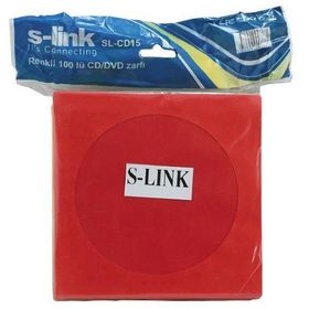 S-Lınk SL-CD15 Renkli 100'lü Zarf