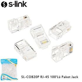 S-Link SL-COB20P 100'lü Utp Jack