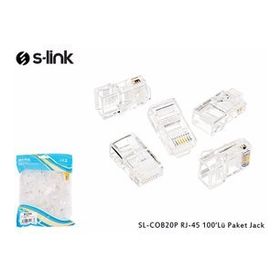 S-Link SL-COB25P 100'lü RJ-45 UTP Jack