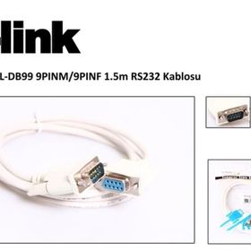 S-Link SL-DB99 9PINM/9PINF 1.5M RS232 Kablosu