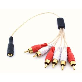 S-Link SL-DCR36 DC3.5-F - RCA Kablo