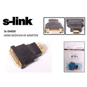 S-Link SL-DH020 DVI-HDMI Çevirici Adaptör