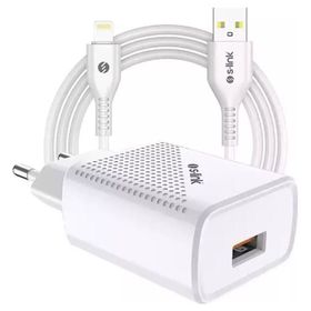 S-Link SL-EC40L Beyaz Kablolu Ev Şarj Adaptörü