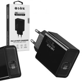 S-Link SL-EC66 PD25W Type-C Hızlı Şarj Adaptör Başlığı