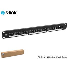 S-Link SL-F24 24'lü Jaksız Patch Panel