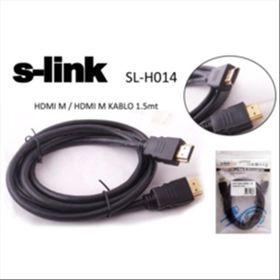 S-Link SL-H015 1.5 Mt 3 HDMI-M/HDMI-M Kablo