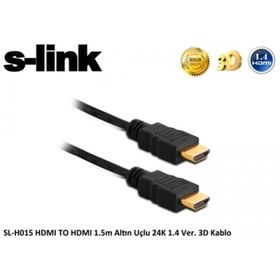 S-Link SL-H015 1.5 Mt 3 HDMI-M/HDMI-M Kablo