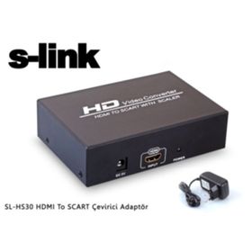 S-Link SL-HS30 HDMI-SCART Adaptör