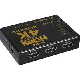 S-Link SL-HSW75 HDMI 5in1 Otomatik 5'li Metal Switch