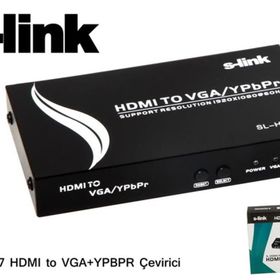 S-Link SL-HV67 HDMI-VGA Çevirici