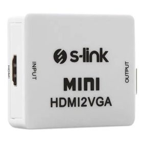 S-Link SL-HVC10 HDMI To Vga + Audio Çevirici