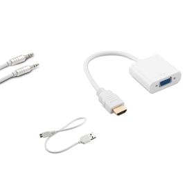 S-Link SL-HVS13 Hdmı Erkek To Vga Dişi veAudio Micro Usb Çevirici