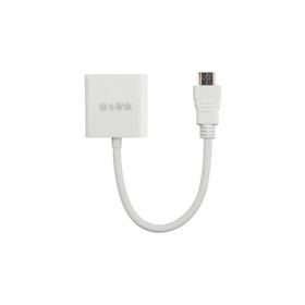 S-Link SL-HVS13 Hdmı Erkek To Vga Dişi veAudio Micro Usb Çevirici