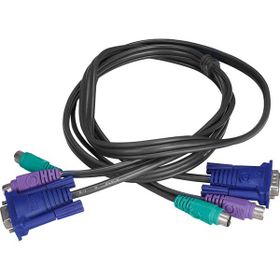 S-Link SL-KW18F KVM İçin VGA+2xPS2 Çevirici Kablo