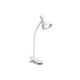 S-Link SL-M9000 USB Destekli Beyaz Masa Klipsli 6 SMD Ledli Okuma Lambası