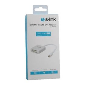 S-Link SL-MD85 Mini Display Port Erkek to DVI 24+5 Dönüştürücü