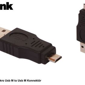 S-Link SL-MU5 Mikro Usb M to Usb M Konnektör