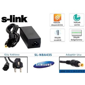 S-Link SL-NBA435 40W 19V 2.1A Notebook Adaptör