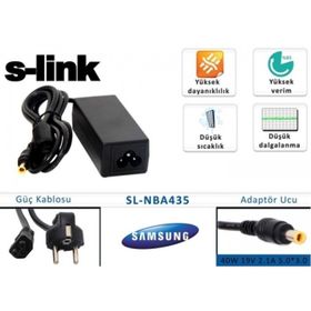 S-Link SL-NBA435 40W 19V 2.1A Notebook Adaptör