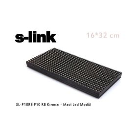 S-Link SL-P10RB P10 RB Kırmızı Mavi Led Modül