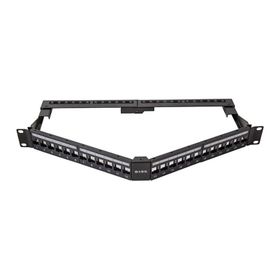 S-Link SL-P625 24 Adet Kolay Kullanımlı UTP BOŞ V Şeklinde Patch Panel