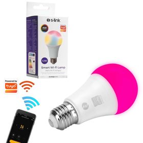 S-Link SL-RGB12 12W 50 HZ 1000 lm Wifi TUYA Destekli Akıllı RGB Lamba Ampul