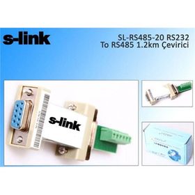 S-Link SL-RS485-20 Çevirici Adaptör