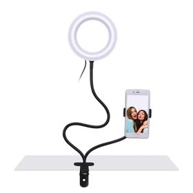 S-Link Sl-Sf100 6 Inç 12W Sarı Telefon Tutuculu Youtuber & Makyaj Halka Led Işık