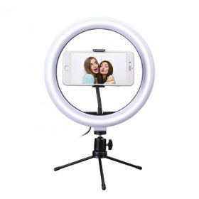 S-Link Sl-Sf200 10 Inç Telefon Tutuculu Youtuber & Makyaj Halka Led Işık