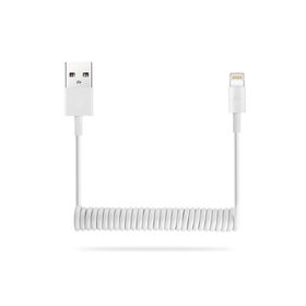 S-Link SL-SP12 Lightning 1.2m 2A Spiral Data ve Şarj Kablosu
